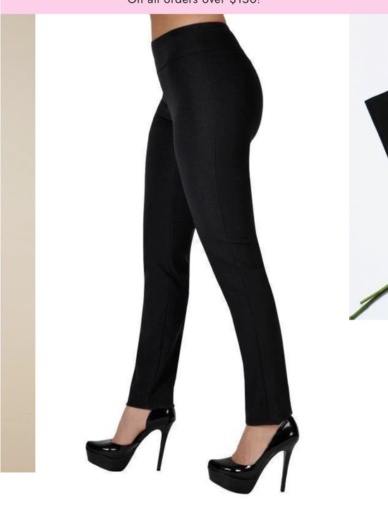 Liza Byrd Pants - Kendra pull on slimming tummy control pant